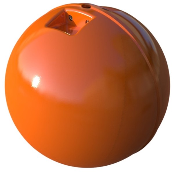 Sphère de ligne orange